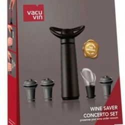 WINE SAVER CONCERTO SET 5 PIÈCES VACUVIN