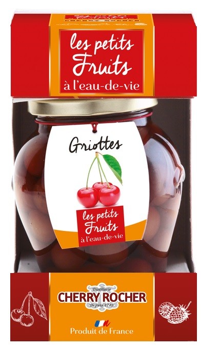 GRIOTTE A L'EAU DE VIE CHERRY ROCHER 35 CL  16°