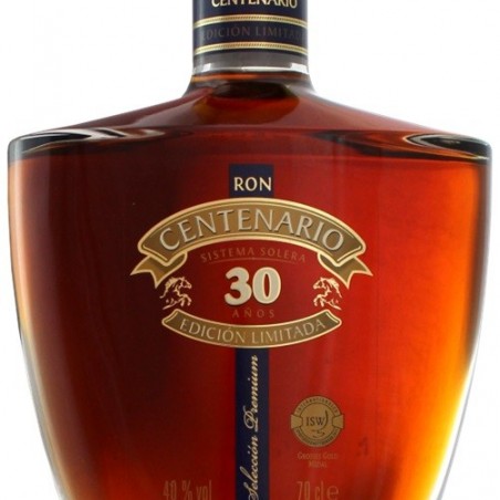 CENTENARIO 30 / SOLERA RHUM COSTA RICA 70 CL  40°