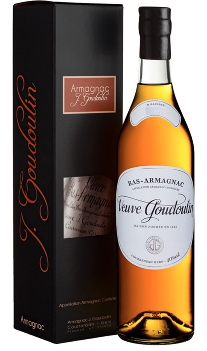 1973  BAS ARMAGNAC VEUVE GOUDOULIN 70 CL   40°