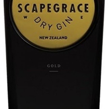 SCAPEGRACE GOLD PREMIUM DRY GIN NOUVELLE-ZÉLANDE 70CL 57°