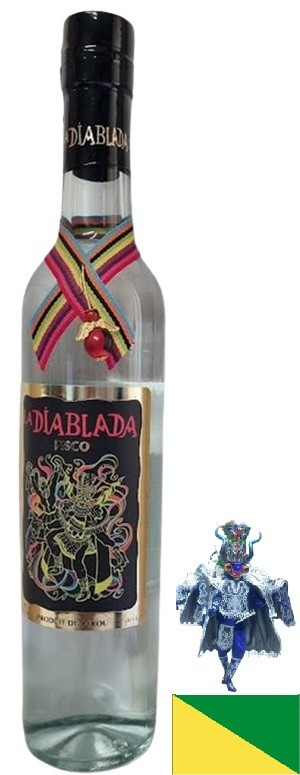 PISCO LA DIABLADA PEROU 2020 50CL 43°