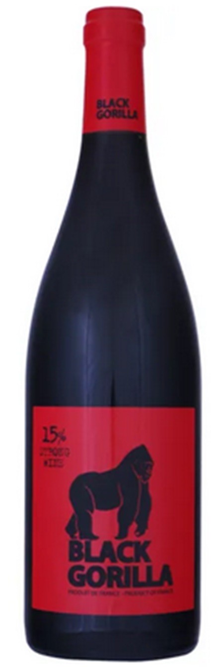 BLACK GORILLA ROUGE VIN DE FRANCE ROUGE 75CL